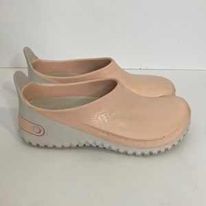 Birkenstock Birkis Clogs Womens 37 US 6 Pink Non Slip Work Garden Shoes